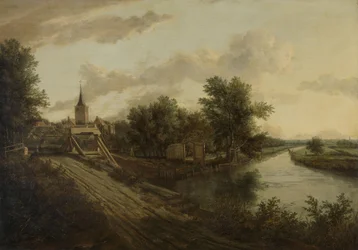 Landscape with Rolling Bridge